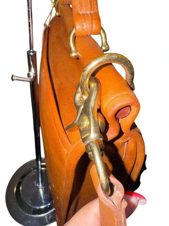 Coach Willis Satchel /Shoulder Bag with COA 1980’s - Picture 4 of 16